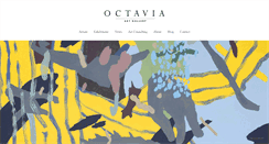 Desktop Screenshot of octaviaartgallery.com